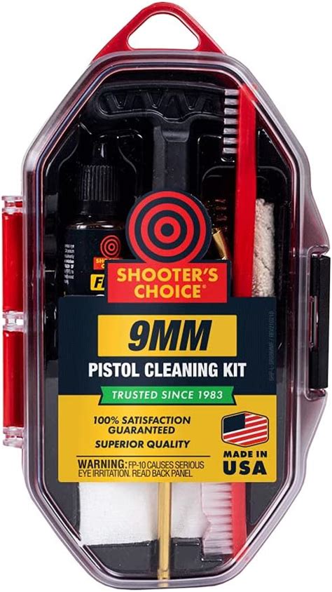 9mm patches|Shooter's Choice 9MM Pistol Cleaning Kit.